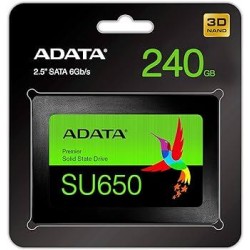 ADATA Ultimate SU650 240GB Solid State Drive, black