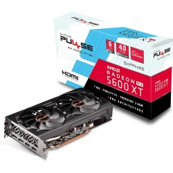  Radeon Pulse RX 5600 XT BE 6GB GDDR6 Dual HDMI / Dual DP OC w/ Backplate (UEFI) PCIe 4.0 Graphics Card