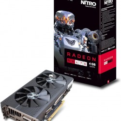 Sapphire Radeon Nitro Rx 470 4GB GDDR5 Dual HDMI / DVI-D / Dual DP OC (UEFI) PCI-E Graphics Card 11256-10-20G