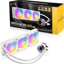 ANTEC ARGB Vortex Lum 360 ARGB WH Integrated Unit CPU Cooler with LED Fan