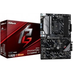 ASRock X570 Phantom Gaming 4AM4/USB3.2/HDMI/RJ45 Motherboard