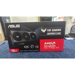 ASUS TUF Gaming Radeon™ RX 7700 XT OC Edition 12GB GDDR6 (PCIe 4.0, 12GB GDDR6, HDMI 2.1, DisplayPort 2.1)