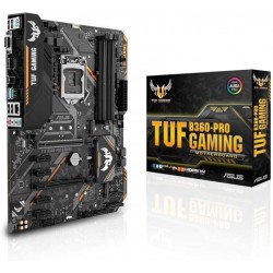 ASUS TUF B360-Plus Gaming LGA1151 (Intel 8th Gen) DDR4 HDMI VGA M.2 B360 ATX Motherboard