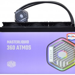 Cooler Master MasterLiquid 360 Atmos ARGB AIO Liquid CPU Cooler