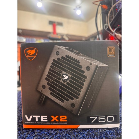 Cougar VTE 750W X2 80 Plus Bronze Fixed Cable ATX PSU Series