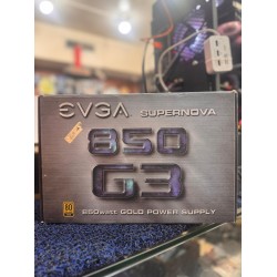 EVGA SuperNOVA 220-G3-0850-X1, 850 G3, 80 Plus Gold 850W, Fully Modular, Eco Mode with New HDB Fan, 10 Year Warranty, Includes Power ON Self Tester, Compact 150mm Size, Power Supply