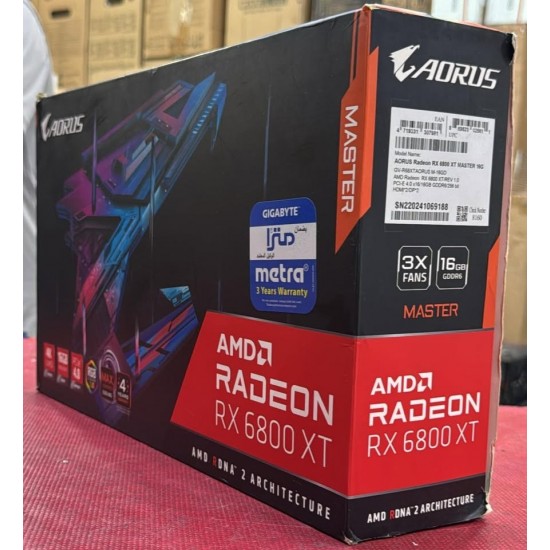 Gigabyte AORUS Radeon RX 6800 XT – Used, Boxed