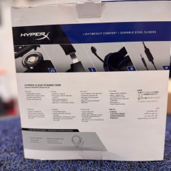 HyperX Cloud Stinger Core - Gaming Headset for PlayStation 4 and PlayStation 5, Over-Ear Wired Headset with Mic, Passive Noise Cancelling, In-Line Audio Control, Black (HX-HSCSC-BK)
