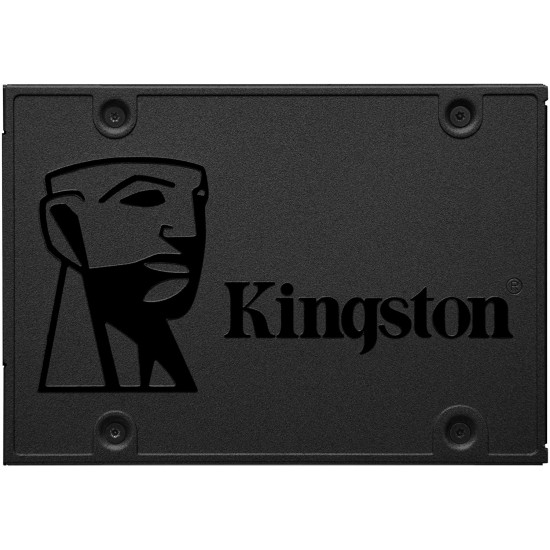 Kingston 240GB A400 Sata 3 2.5 inch Internal Ssd Sa400S37,240G,HDD Replacement for Increase Performance Black