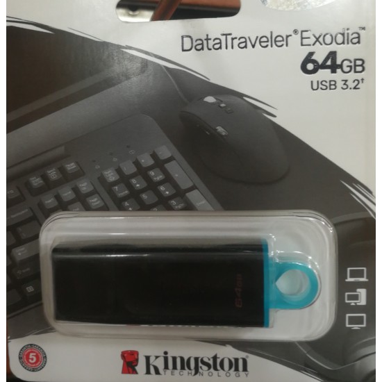 Kingston 64GB Exodia USB 3.20 Flash - DTX/64GB