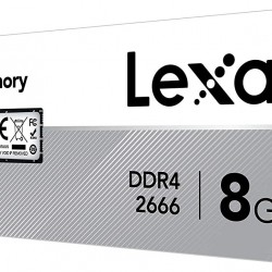 Lexar 8GB DDR4-2666MHz U-DIMM 288 Pin Desktop Memory (PC4-21300)
