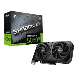 MSI RTX 5060 TI SHADOW 2X OC PLUS 8GB GDDR7 from 23,999.00 EGP Stock: In Stock