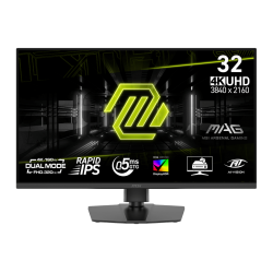 MSI MAG 322URDF E16 32" - DUAL MODE (4K-160HZ/FHD 320HZ) - Rapid IPS - .05MS - HDR 400