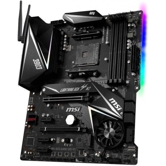 MSI MPG X570 GAMING EDGE WIFI Motherboard (AMD AM4, DDR4, PCIe 4.0, SATA 6Gb/s, M.2, USB 3.2 Gen 2, AC Wi-Fi 5, HDMI, ATX)
