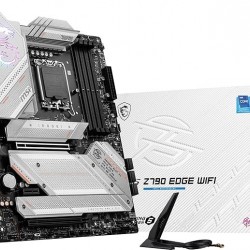 MSI MPG Z790 Edge WiFi Gaming Motherboard (Supports 12th/13th/14th Gen Intel Processors, LGA 1700, DDR5, PCIe 5.0, M.2, 2.5Gbps LAN, USB 3.2 Gen2, Wi-Fi 6E, Bluetooth 5.3, ATX)