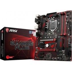 MSI Performance GAMING Intel 8th Gen LGA 1151 M.2 D-Sub DVI DP USB 3.0 Gigabit LAN CFX ATX Motherboard (Z370 GAMING PLUS)