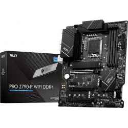 MSI PRO Z790-P WiFi DDR4 ProSeries Motherboard (Supports 12th/13th/14th Gen Intel Processors, LGA 1700, DDR4, PCIe 5.0, M.2, 2.5Gbps LAN, USB 3.2 Gen2, HDMI/DP, Wi-Fi 6E, Bluetooth 5.3, ATX)