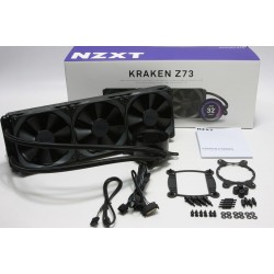 NZXT Kraken Z73 LCD ARGB 360 Liquid CPU Cooler