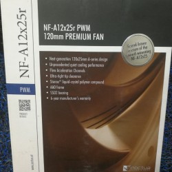 Noctua NF-A12x25r PWM, Round-Frame 120mm Fan, 4-Pin (Brown)