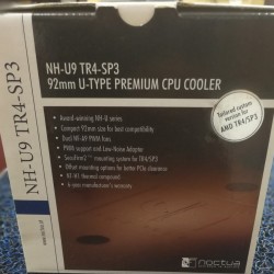 Noctua NH-U9 TR4-SP3, Premium CPU Cooler for AMD sTRX4/TR4/SP3 (92mm, Brown)
