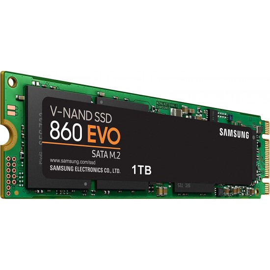 Samsung SSD 860 EVO 1TB M.2 SATA Internal SSD (MZ-N6E1T0BW)