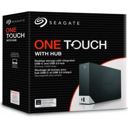 Seagate One Touch Hub 16TB External Hard Drive Desktop HDD â€“ USB-C and USB 3.0 Port, for Computer Desktop Workstation PC Laptop Mac, 4 Months Adobe Creative Cloud Photography Plan (STLC16000400)
