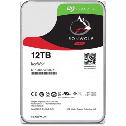 Seagate IronWolf 12TB NAS Internal Hard Drive HDD – CMR 3.5 Inch SATA 6Gb/s 7200 RPM 256MB Cache for RAID Network Attached Storage – Frustration Free Packaging (ST12000VN0008)