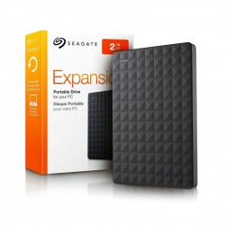 Seagate 2TB Expansion Portable Hard Drive, Black - STEA2000422