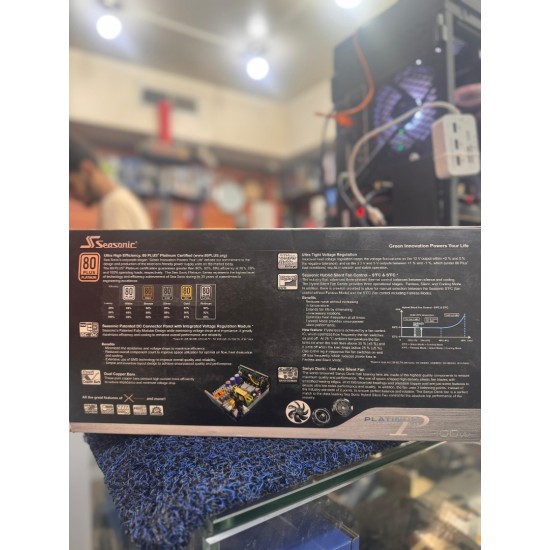Seasonic SS-1200XP3 Platinum Series 1200W Modular Power Supply