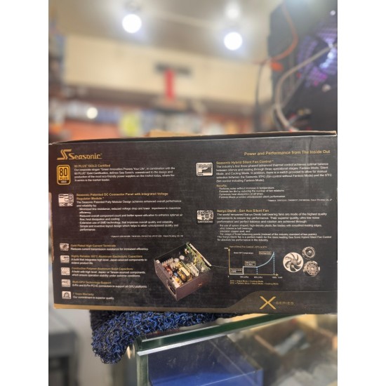 Seasonic X-850(SS-850KM3 Active PFC F3) 850W 80 Plus Gold ATX12V/EPS12V Power Supply
