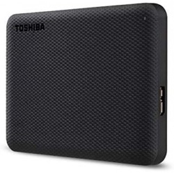 Toshiba 1TB Canvio Advance Portable Hard drive USB 3.2 Gen 1 With Automatic Backup Black -HDTCA10EK3AA