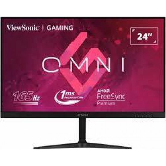 ViewSonic OMNI VX2418-P-MHD 24 Inch 1080p 1ms 165Hz Gaming Monitor with FreeSync Premium, Eye Care, HDMI and DisplayPort