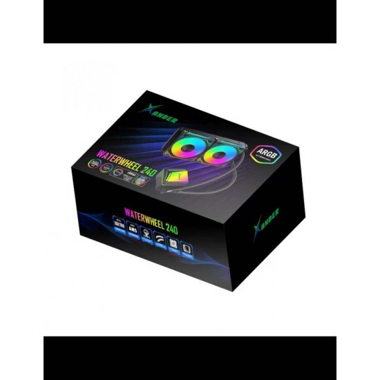 XANDER Waterwheel 240 Black AIO Liquid Cooler