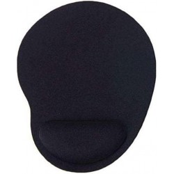 Anti-Slip Wrist Support Mouse Pad for Computer Pc Laptop, Black