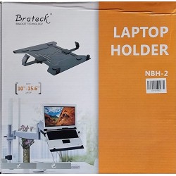 Steel Laptop Holder Mount For Adjustable Computer Monitor Arm