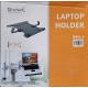 Steel Laptop Holder Mount For Adjustable Computer Monitor Arm