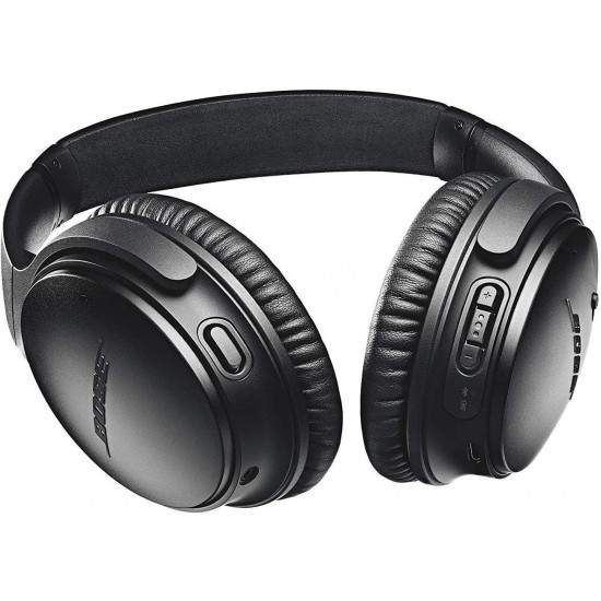 Bose QuietComfort 35 Wireless Over Ear Headphones II with Microphone - Black