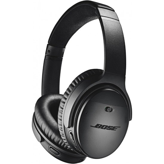 Bose QuietComfort 35 Wireless Over Ear Headphones II with Microphone - Black