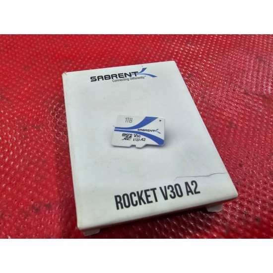SABRENT Rocket V30 A2 SD-MQ30-1TB 1TB MicroSDXC R100MB/s W30MB/s Memory Card 