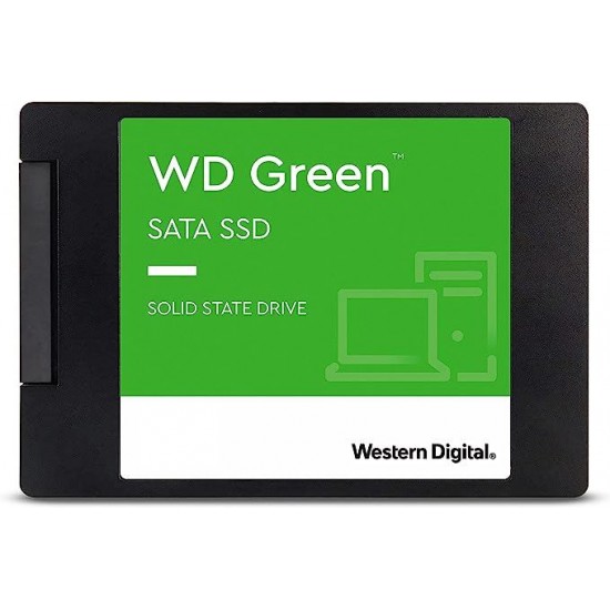 WD Green 240GB Internal PC SSD - SATA III 6 Gb/s, 2.5"/7mm - WDS480G2G0A