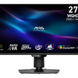 MSI MAG 274QPF X30MV - 27" Rapid VA - 2K - 0.5 MS (G2G) - 300Hz