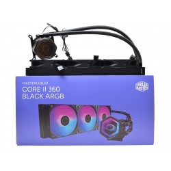 Cooler Master MasterLiquid Core II 360 Black ARGB AIO Liquid CPU Cooler