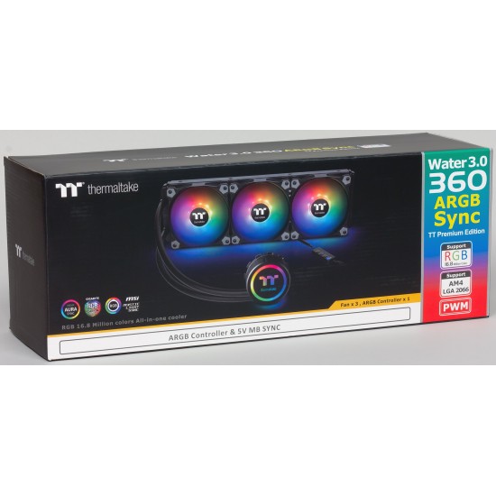 Thermaltake Water 3.0 360 ARGB Liquid CPU Cooler