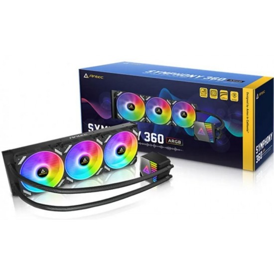 Antec Symphony 360 ARGB CPU Liquid Cooler